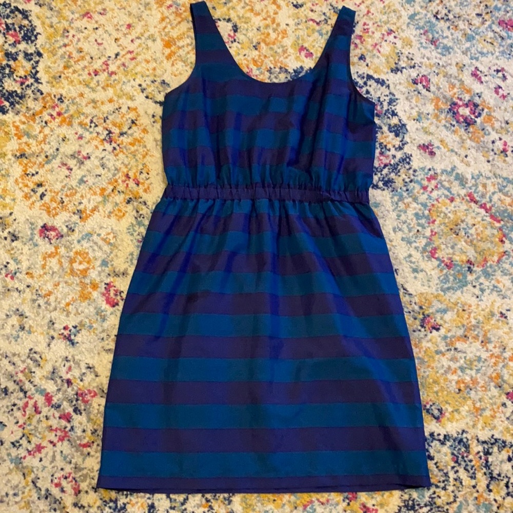 Loft striped tank dress